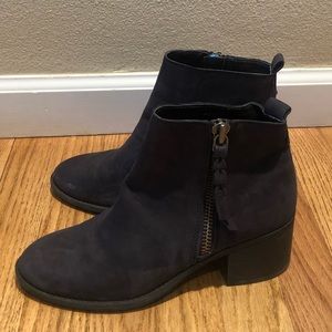 bp by Nordstrom Black Ankle Booties with Heel
